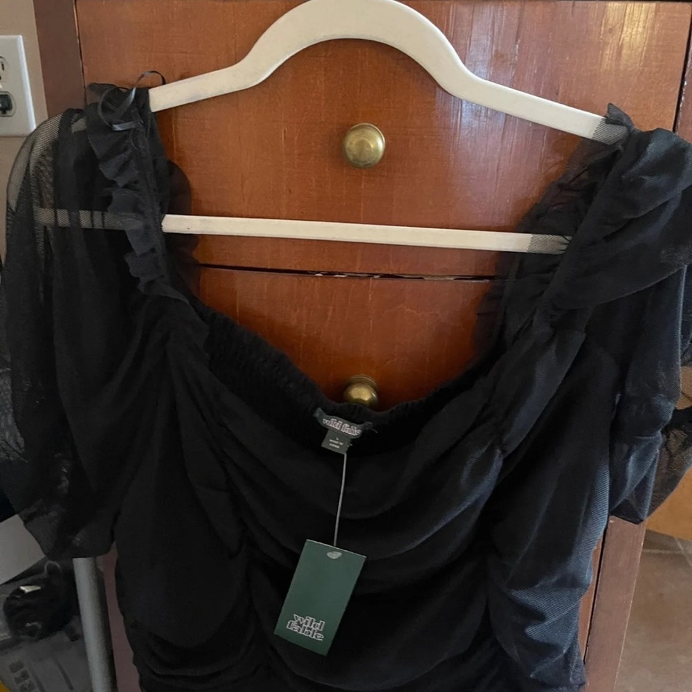 NWT wild fable black top
